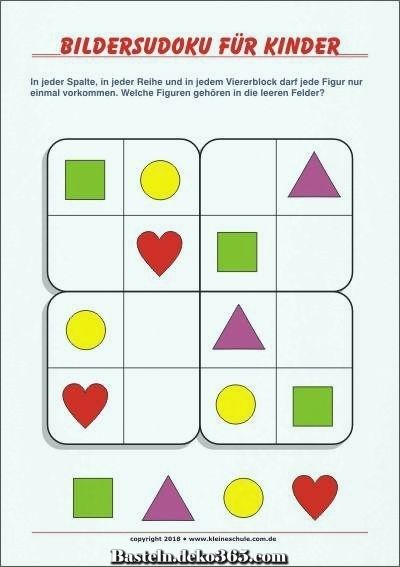 sudokubilder pro kinder kostenlose sudokus pro vorschule